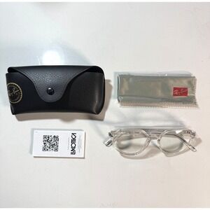 Ray Ban Thalia‎ Women's Transparent Sapphire Eye Glasses T:145 - New